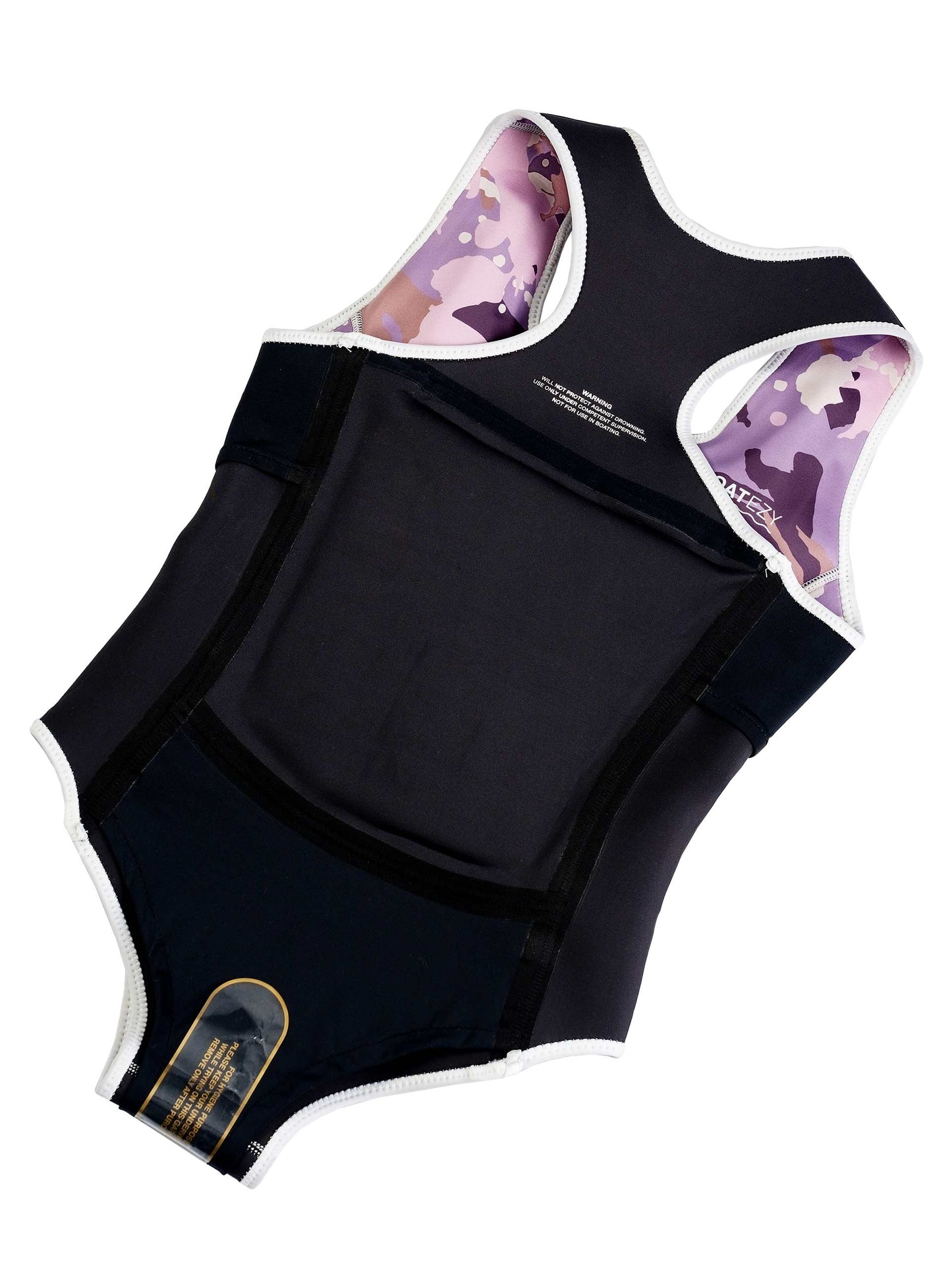 Limestone Neoprene Floatation Aid Swimwear - Lavender Splash