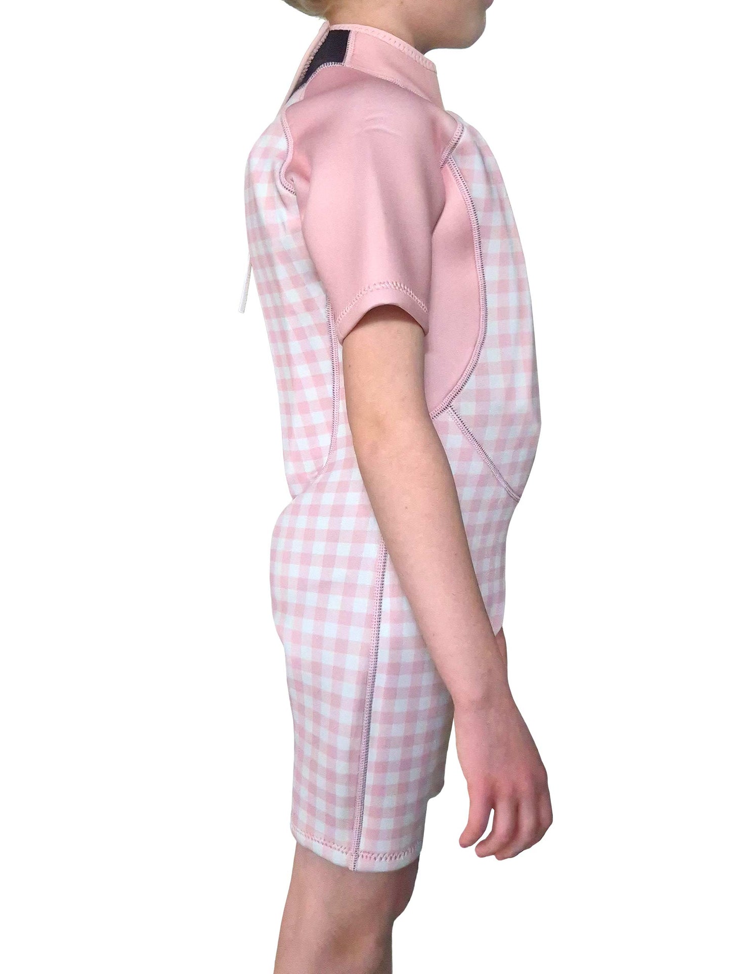 Kids Limestone Neoprene Floatation Aid Wetsuit - Pink