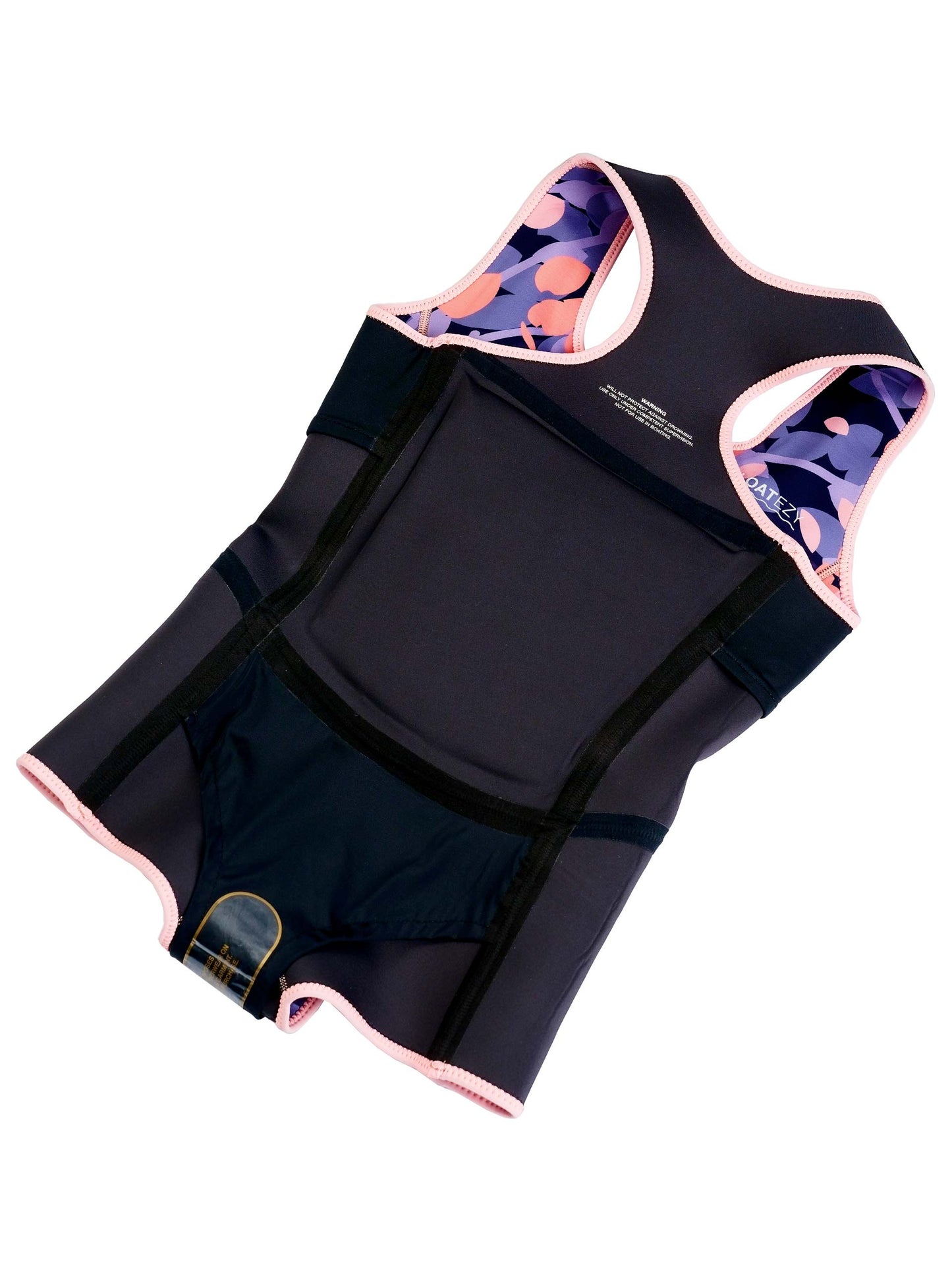 Limestone Neoprene Floatation Aid Swimwear - Vivid Petals