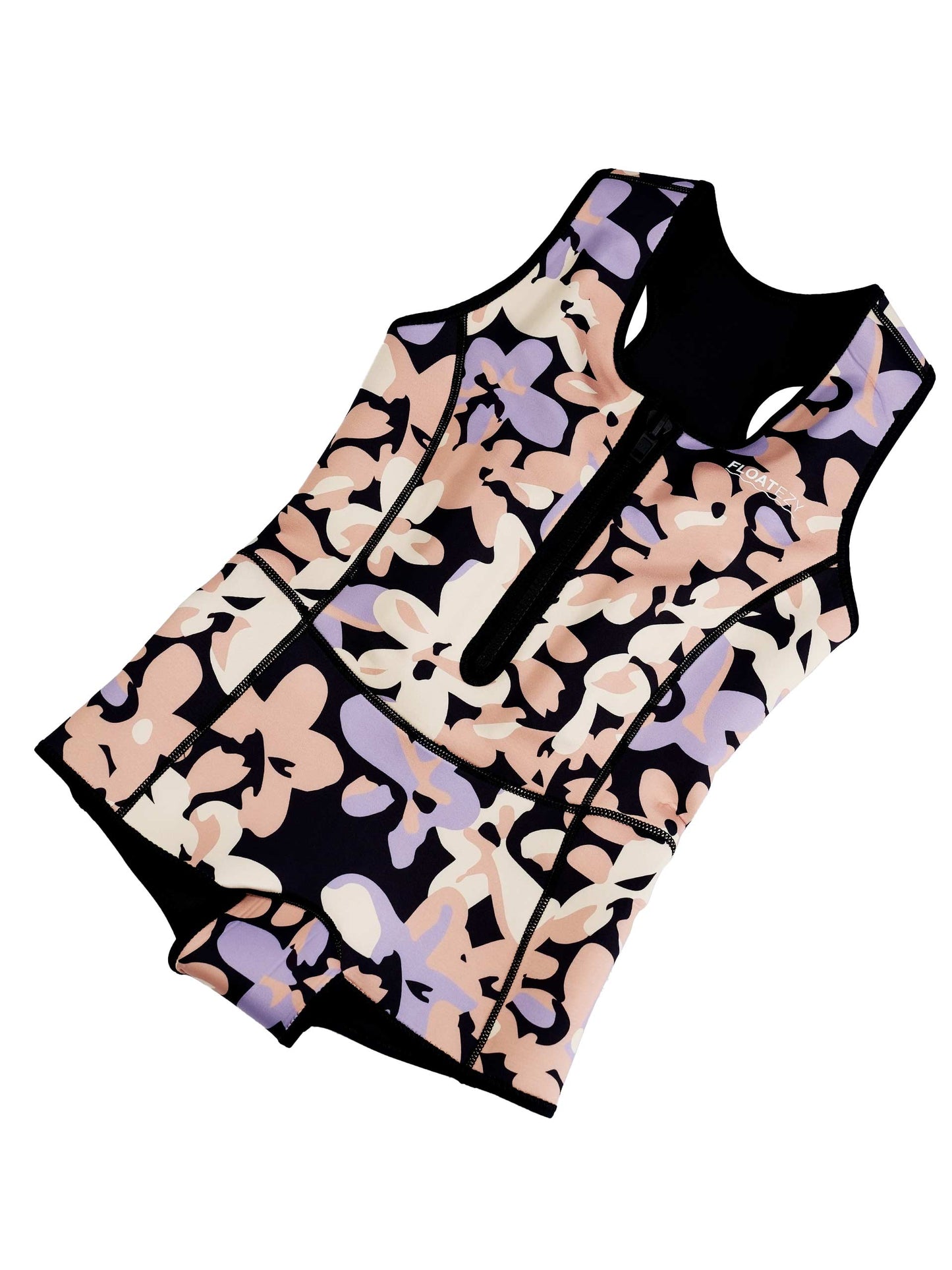 Limestone Neoprene Floatation Aid Swimwear - Summer Blossom