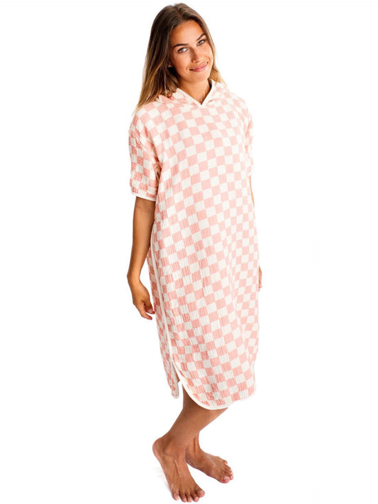 Hooded Towel - Peach
