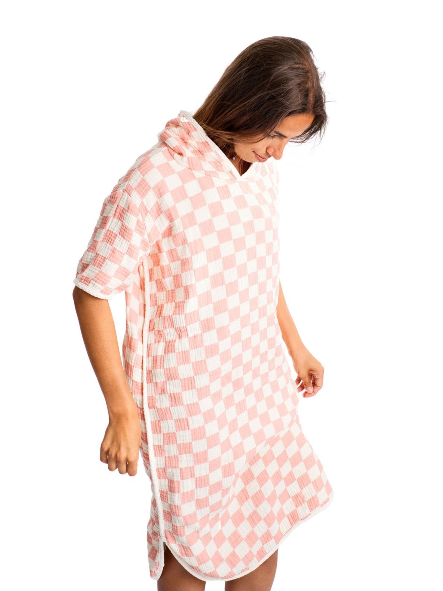 Hooded Towel - Peach