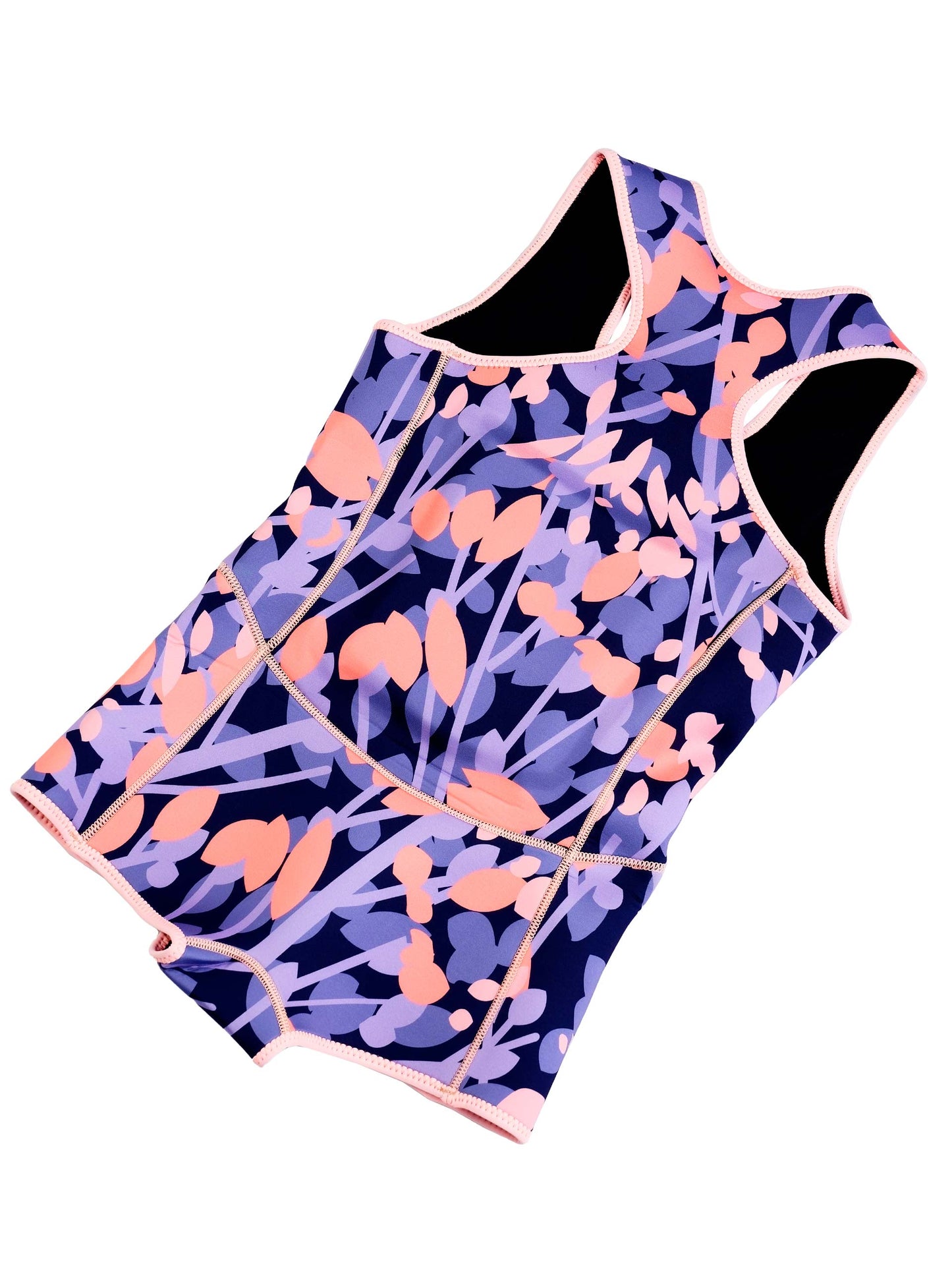 Limestone Neoprene Floatation Aid Swimwear - Vivid Petals